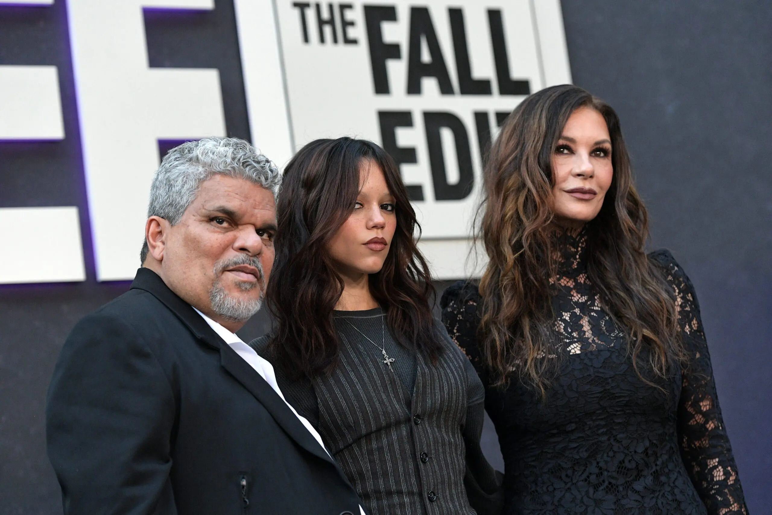 Luis Guzmán, Jenna Ortega and Catherine Zeta-Jones at Netflix's Fall Edit