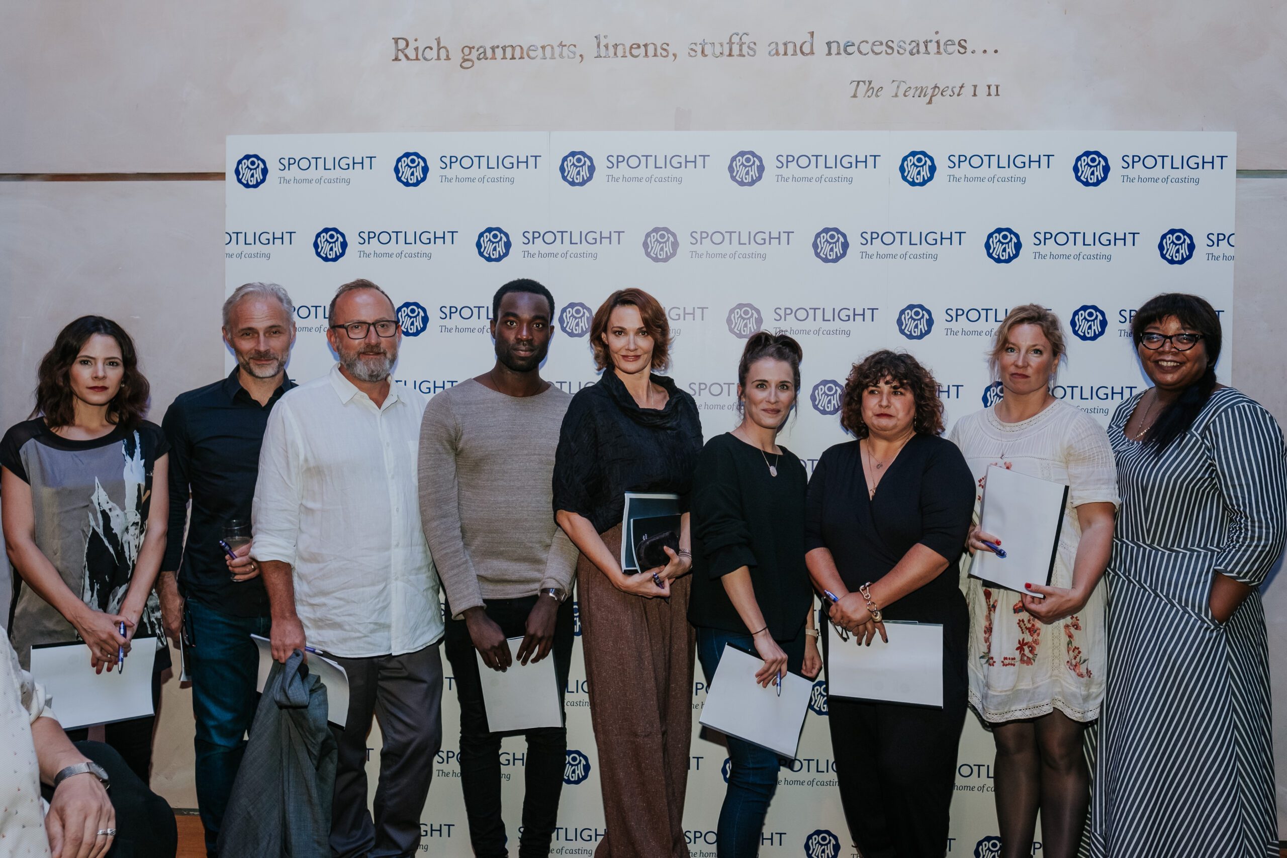 The Spotlight Prize 2017 Stage Award judges
