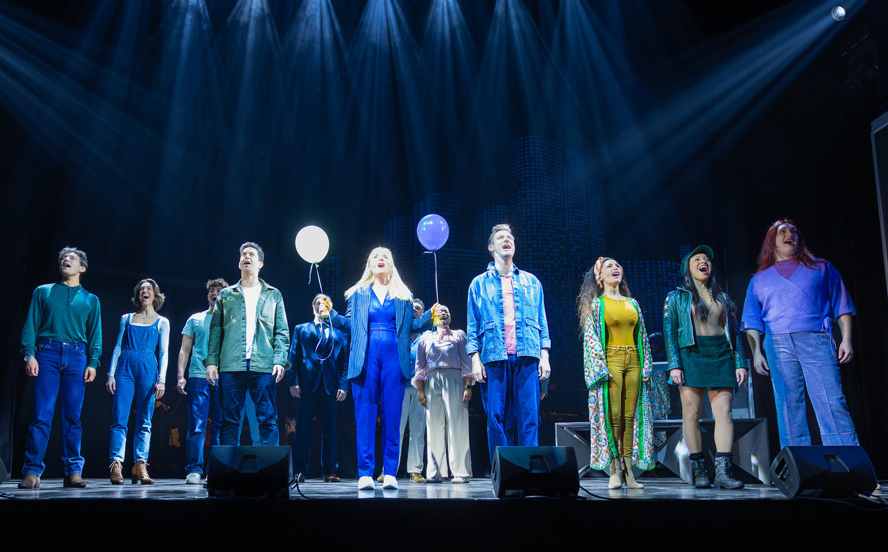 Kerry Ellis and the rest of the cast of 'If/Then' in the West End musical concert version