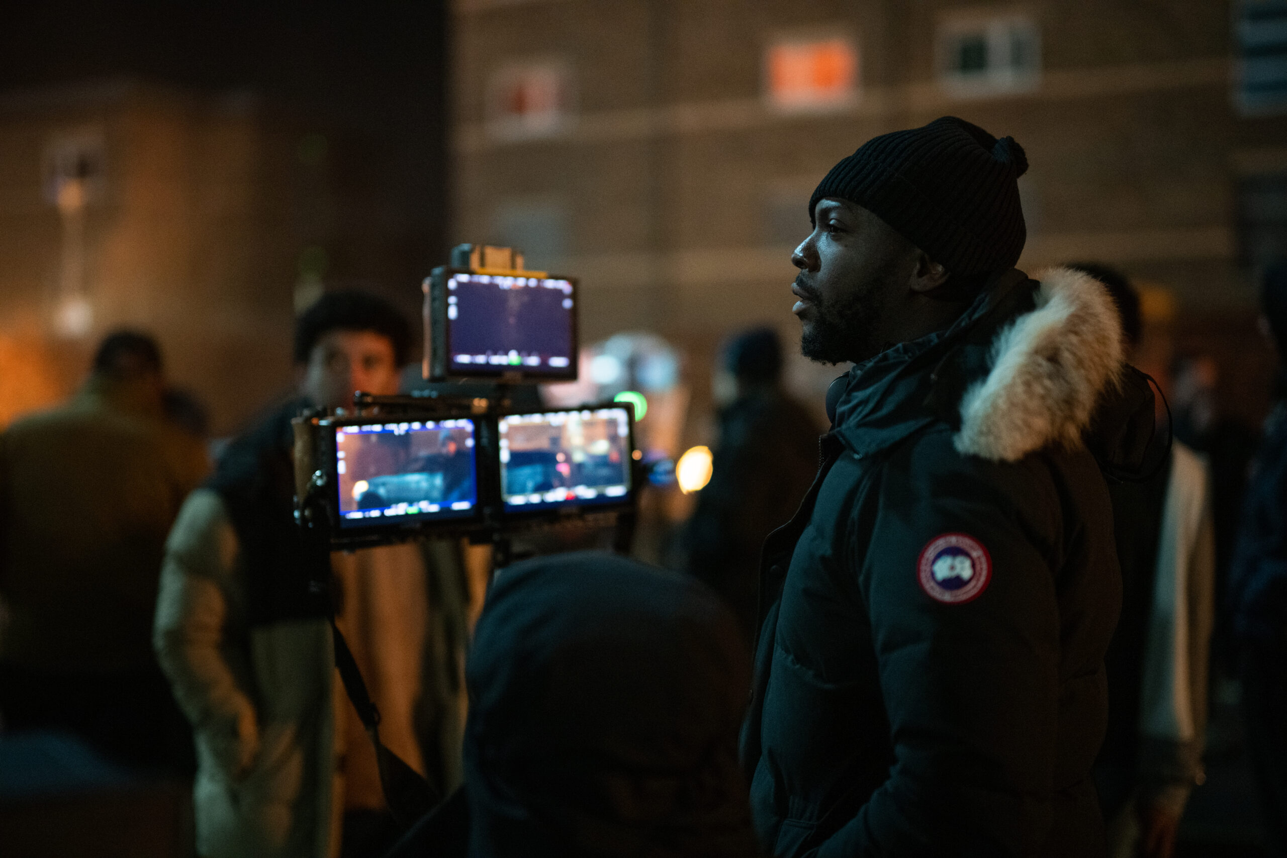 On the set of the filming of Supacell (Season 1)