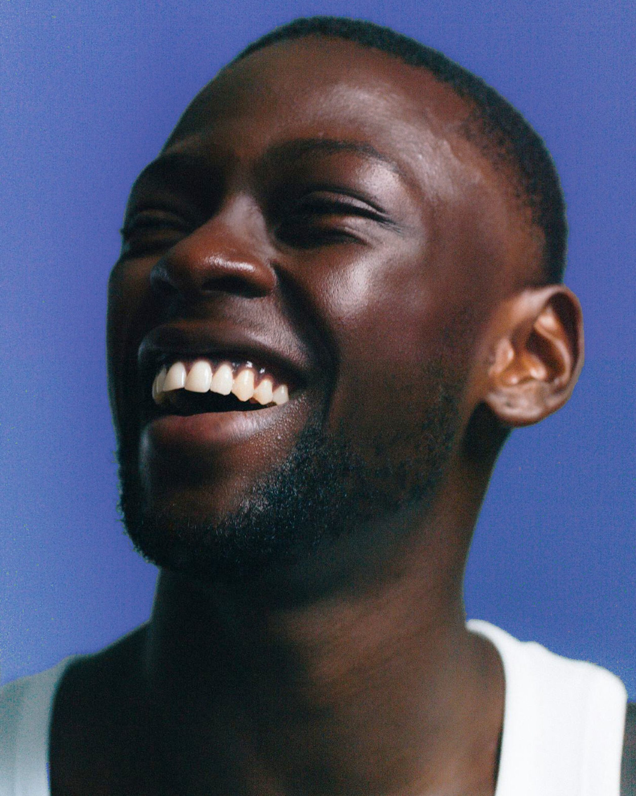 A man smiling